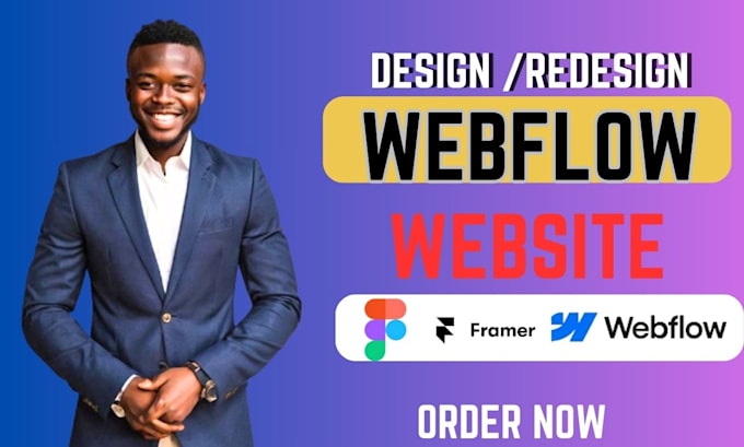 Gig Preview - Create webflow with responsive website design,figma to webflow, webflow expert