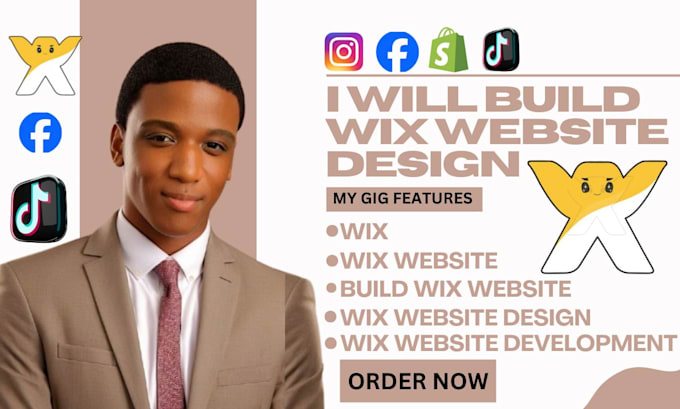 Bestseller - redesign wix website design wix website or wix redesign wix website design