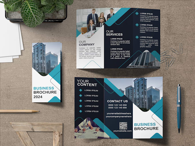 Gig Preview - Design a professional brochure for your business and brand