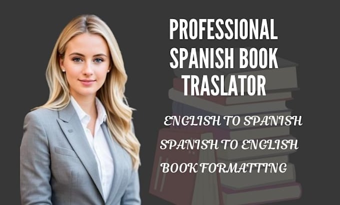 Gig Preview - Translate spanish book to english, book formatting and edit