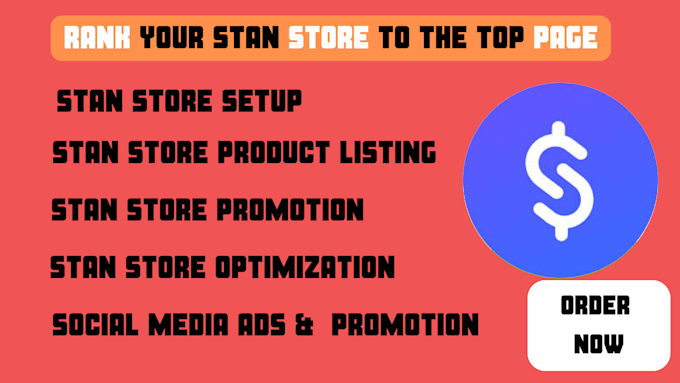 Gig Preview - Do stan store promotion, stan store marketing to boost stan store sales