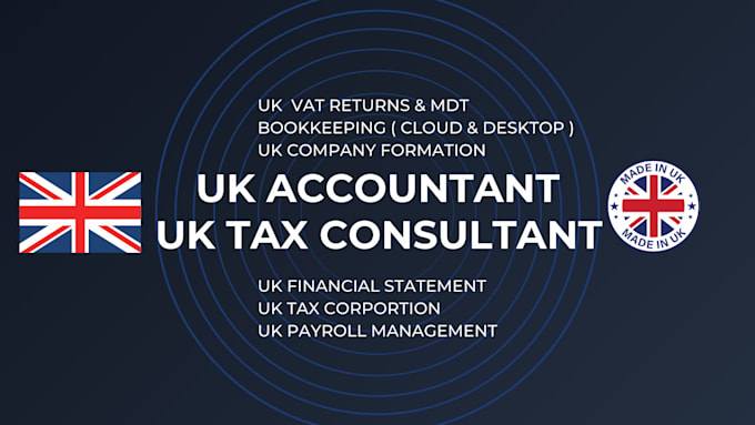 Gig Preview - Be your uk acoountant, bookkeeping, taxation for your uk business