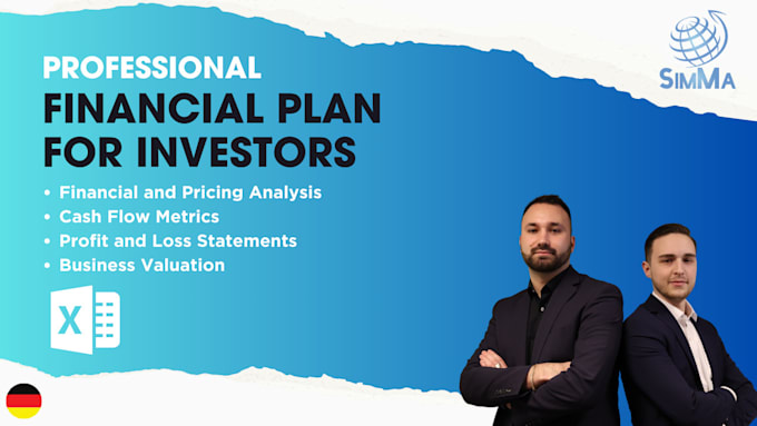 Gig Preview - Create a professional financial plan for investors