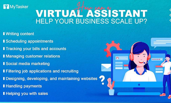 Gig Preview - Do any virtual assistant, data entry and web research job