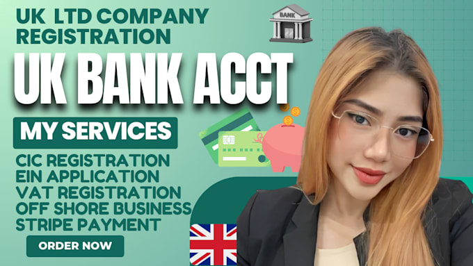 Bestseller - do canada us uk company llc ltd cic ein registration in with utr bank account