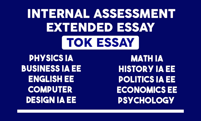 Bestseller - do internal assessment extended essay ia ee hl sl ib