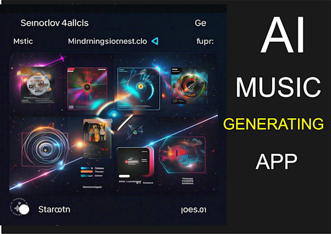 Gig Preview - Develop music app ai music generating app website like suno