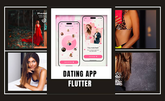 Bestseller - design nd develop your custom dating app with modern features flutter dating app