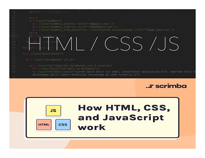 Gig Preview - Be your go to html css js expert for web development project