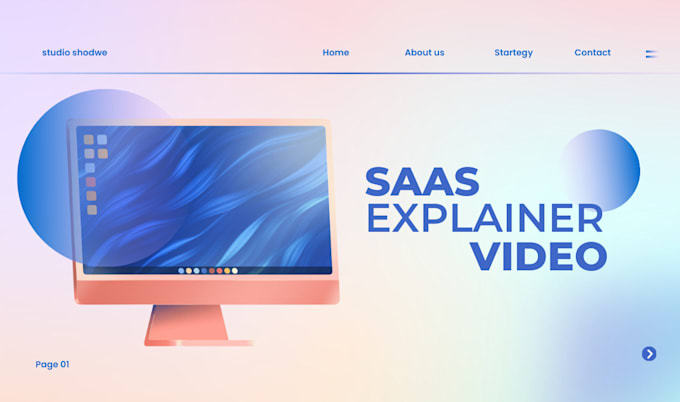 Gig Preview - Saas explainer video software explainer video saas software explainer