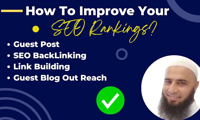 Gig Preview - Do guest post, blog post,  SEO backlinking  for your website