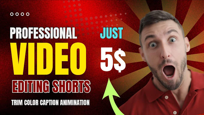 Gig Preview - Do professional video editing for youtube shorts and reels