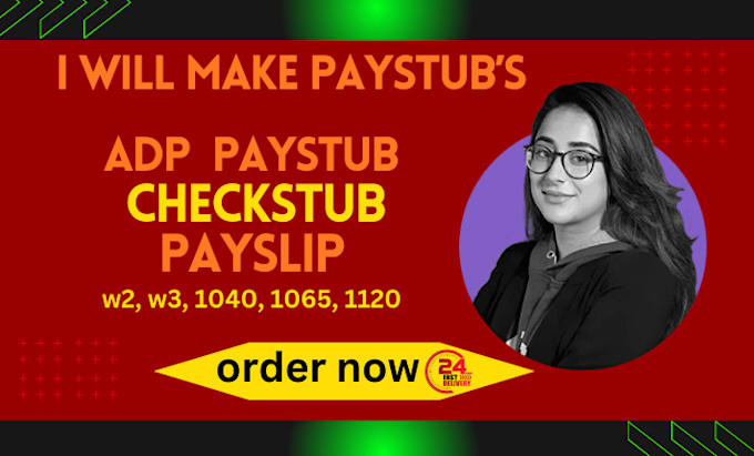 Bestseller - make paystub, checkstub, payslip, payroll report w2 w3, 1099, 1040