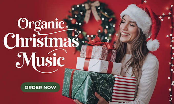 Gig Preview - Do organic christmas music promotion, christmas video to real audience