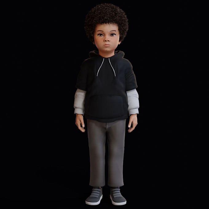 Gig Preview - 3d character animation video 3d animation for kids 3d cartoon animation video