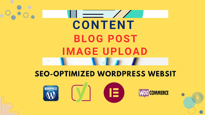 Gig Preview - Upload content and blog posts as a wordpress virtual assistant