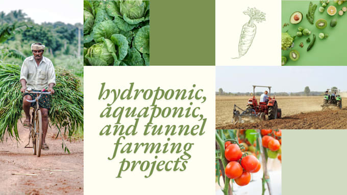 Gig Preview - Hydroponic, aquaponic, and tunnel farming projects