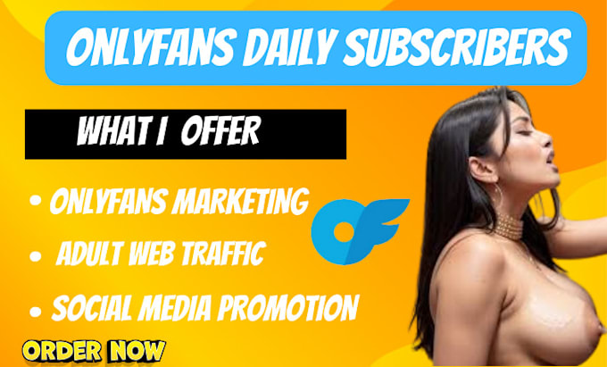 Gig Preview - Do onlyfans promotion, fansly, fanvue, twitter page and adult web promotion