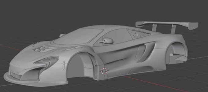 Gig Preview - Make print ready car model for 3d printing