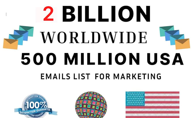 Gig Preview - Send 400 millions bulk email blast, email marketing campaign to inbox and SMS