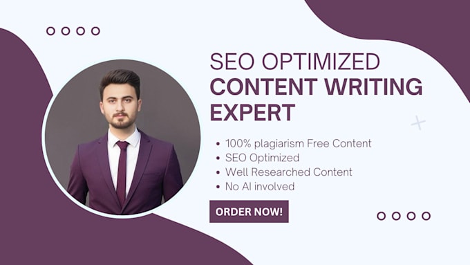 Bestseller - write an engaging seo optimized content for you