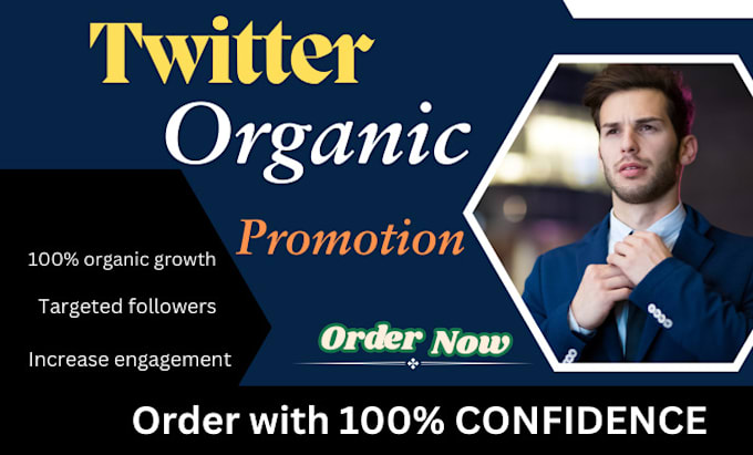 Gig Preview - Do organic x twitter marketing with real followers for fast growth