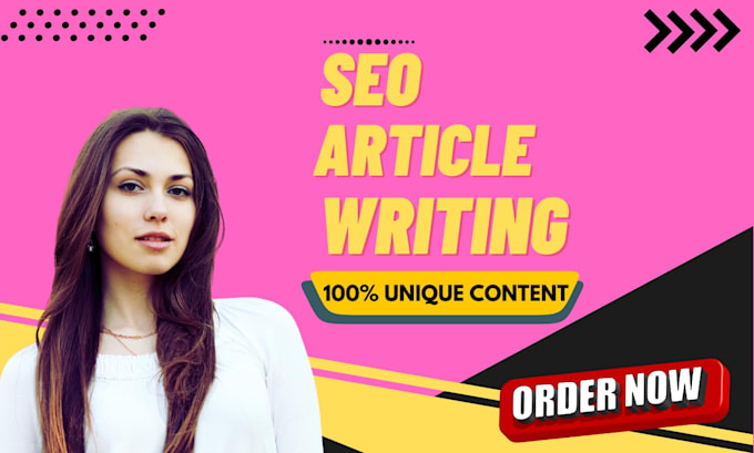 Gig Preview - Do SEO optimized articles for ranking