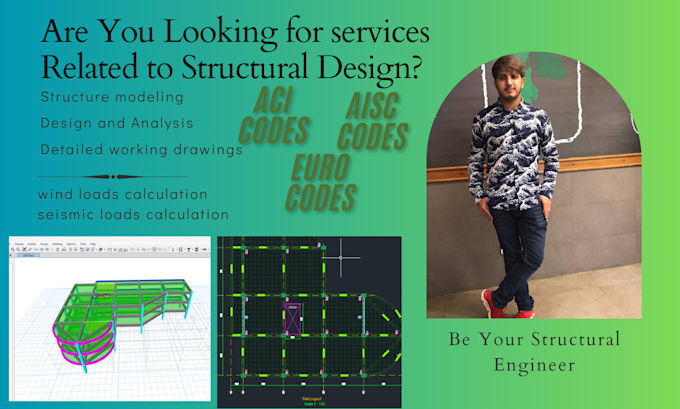 Gig Preview - Do civil and structural engineering projects for concrete and steel