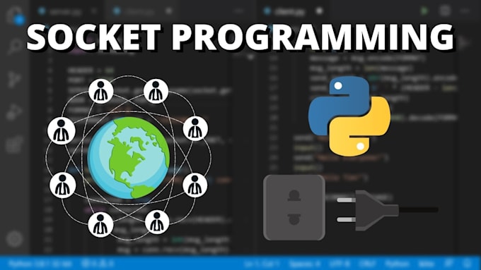 Gig Preview - Do socket programming, networking, tcp ip udp in python c cpp