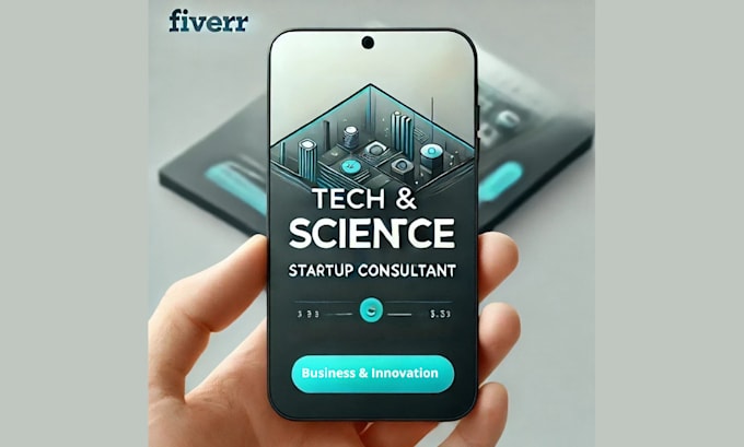 Gig Preview - Be your tech or science startup business consultant