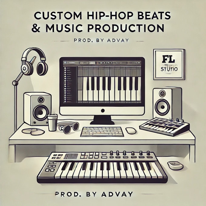 Bestseller - produce any subgenre of hiphop for you and also offer mixing