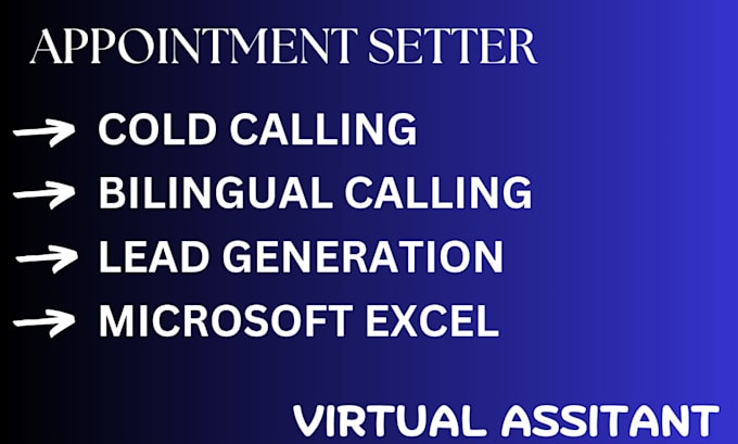 Gig Preview - Cold calling virtual assistant for bilingual and lead generation services