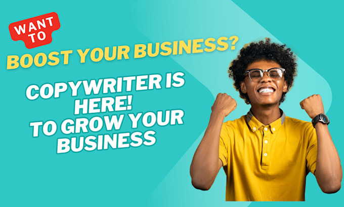 Gig Preview - Provide tailored copywriting services to grow your business