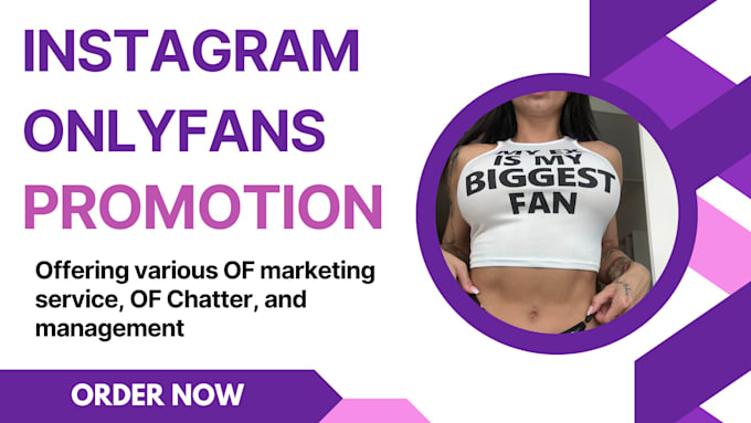 Gig Preview - Organic instagram marketing with x twitter for promote onlyfans fanvue website