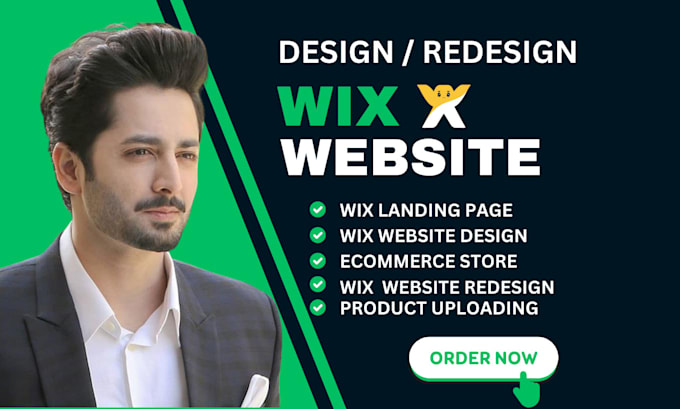 Gig Preview - Wix website redesign wix website design wix website redesign wix redesign