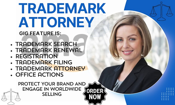 Gig Preview - Perform trademark search and trademark registration on uspto