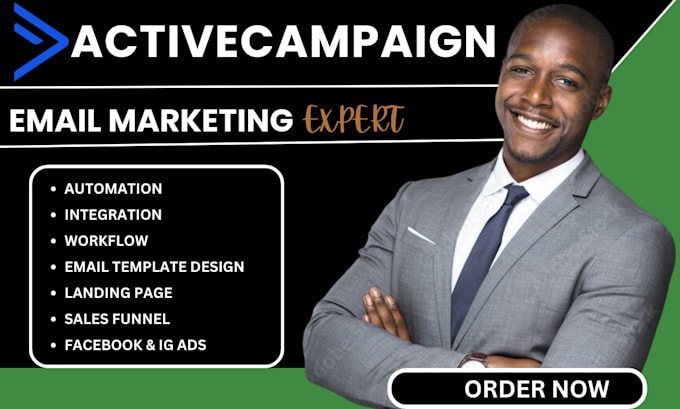 Bestseller - activecampaign automation activecampaign landing page activecampaign expert