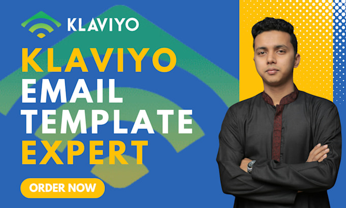 Gig Preview - Be your klaviyo expert shopify klaviyo email flow, klaviyo email template design