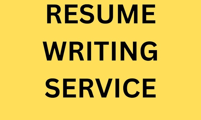 Gig Preview - Write you a winning resume to land you your dream job