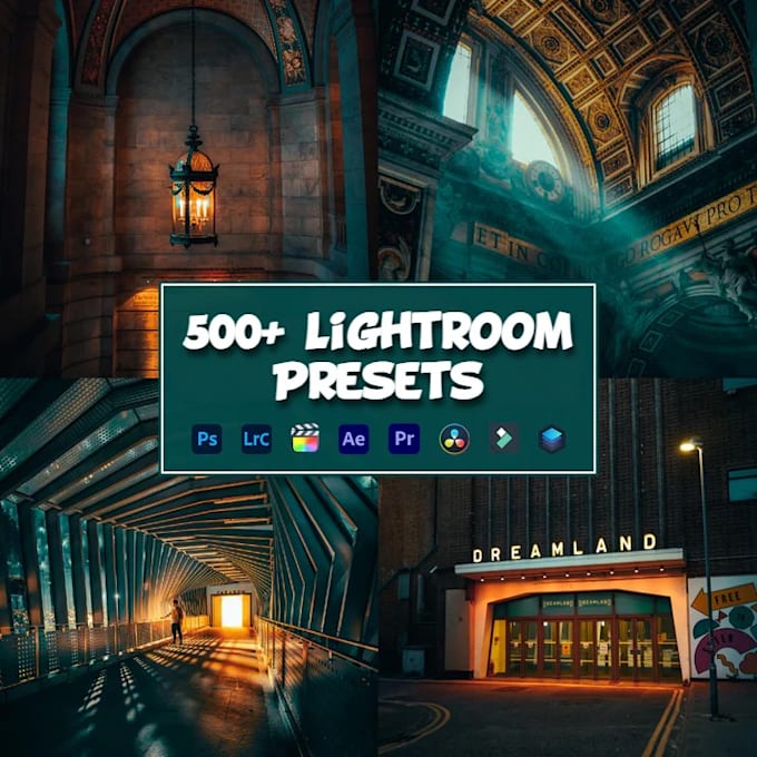 Bestseller - provide a bundle of 570 lightroom presets and luts