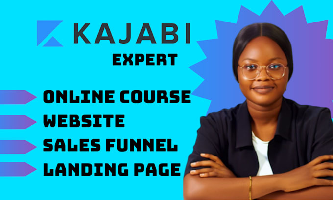 Gig Preview - Create online course website, kajabi website, kajabi online course, kajabi