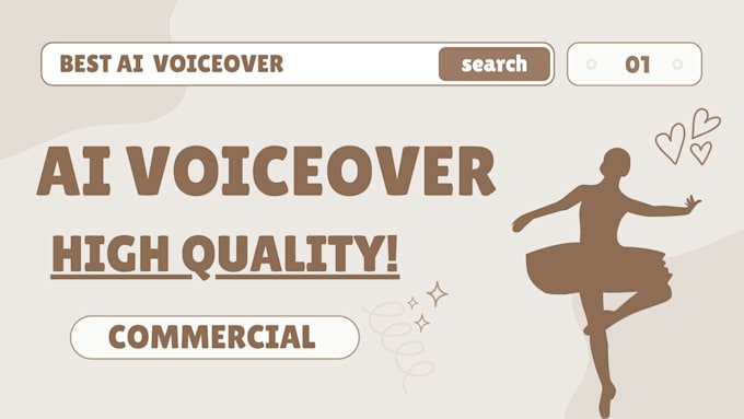 Gig Preview - Do a voiceover for your youtube video with ai services