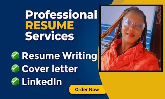 Gig Preview - Write professional resume writng,CV and cover letter