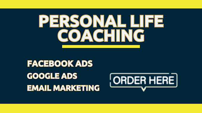 Gig Preview - Generate personal life coaching lead facebook ads coaching website leads