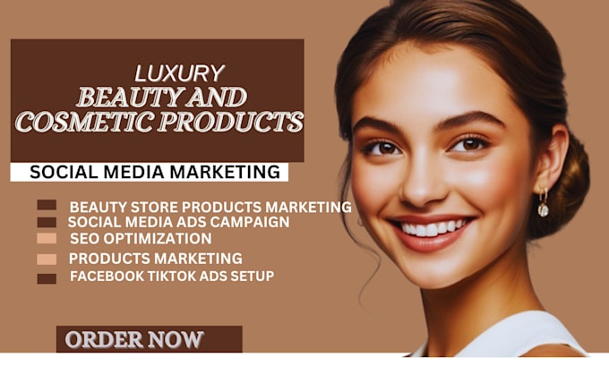 Gig Preview - Cosmetics store marketing cosmetics store sales leads cosmetics store google ads