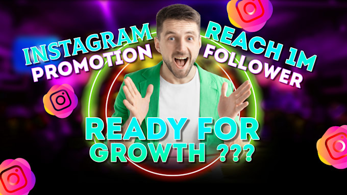 Gig Preview - Organically promote and grow your instagram page to reach 1 million follower