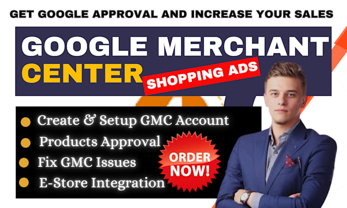 Gig Preview - Setup and fix google merchant center issues, shopping ads campaign shopify sales