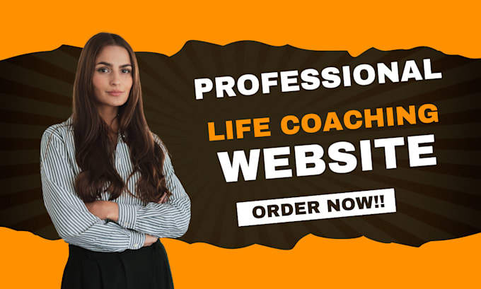 Gig Preview - Design life coaching website consultant personal trainer fitness gym website