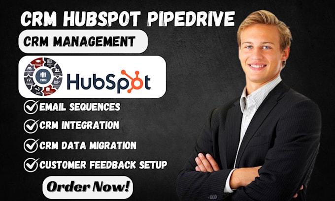 Gig Preview - Be CRM expert zoho CRM hubspot pipedrive automation workflows integration