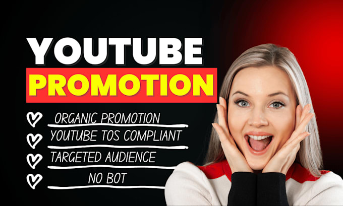 Gig Preview - Do superfast organic usa youtube video promotion to gain views,grow subscription